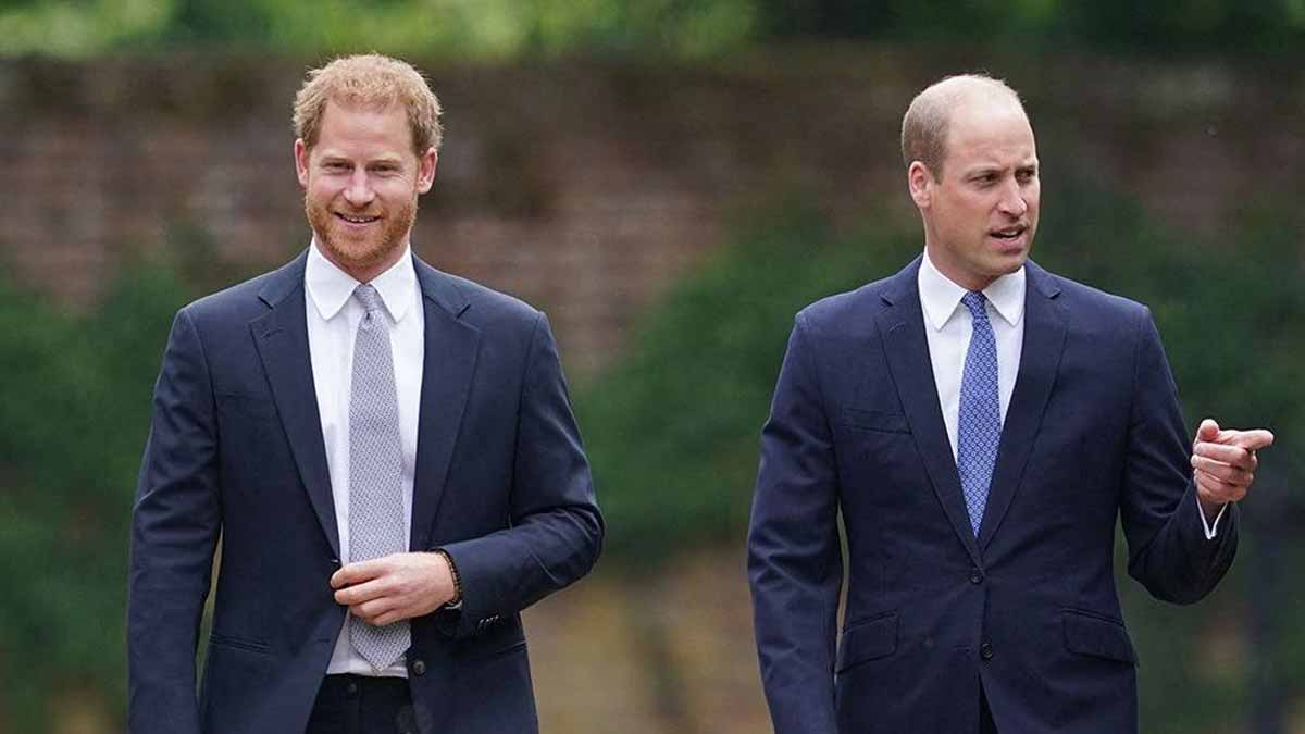 Harry de retour à Londres en secret le prince William veut-il avoir un entrevu avec son petit frère 